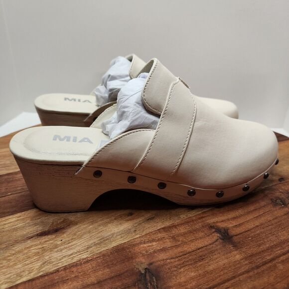 MIA Jenifer Studded Clog – Women's Size 8 Slip-On - Picture 1 of 8